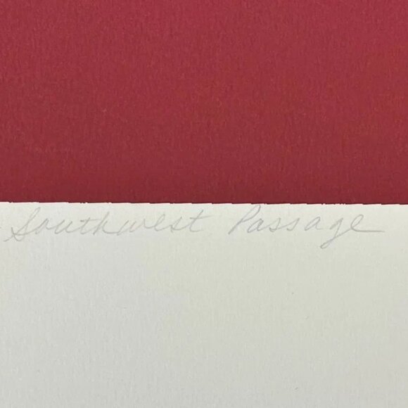 1992 'Southwest Passage' Lithograph by Jeanne Garant - Picture 2 of 4